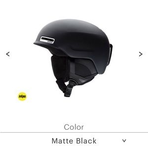 Smith Maze matte black helmet